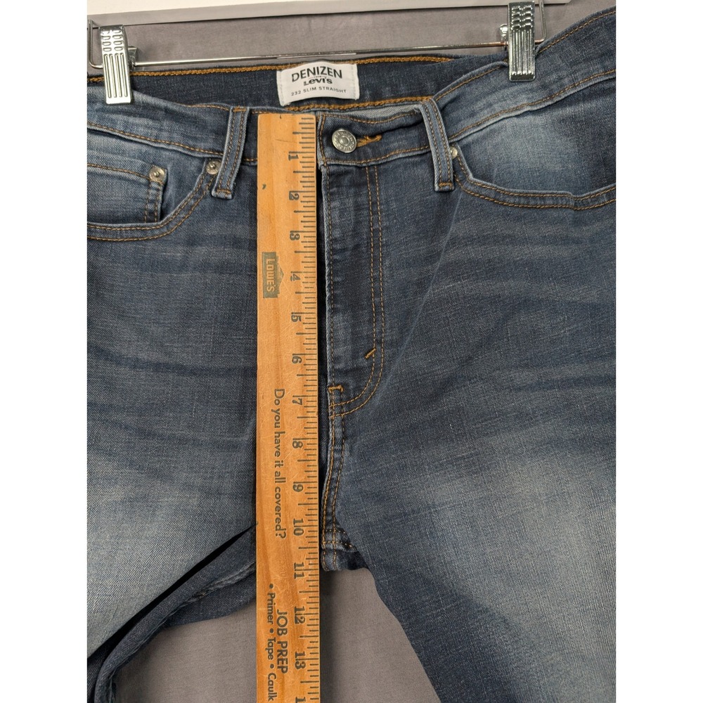 Denizen from Levis 232 Slim Straight Jeans Blue Mens 32x32 - Picture 6 of 8